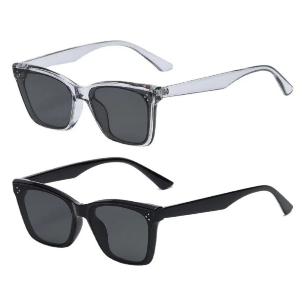 Ins Fashion Cat Eye Frame Sunglasses Personality Retro Sunglasses Women Men