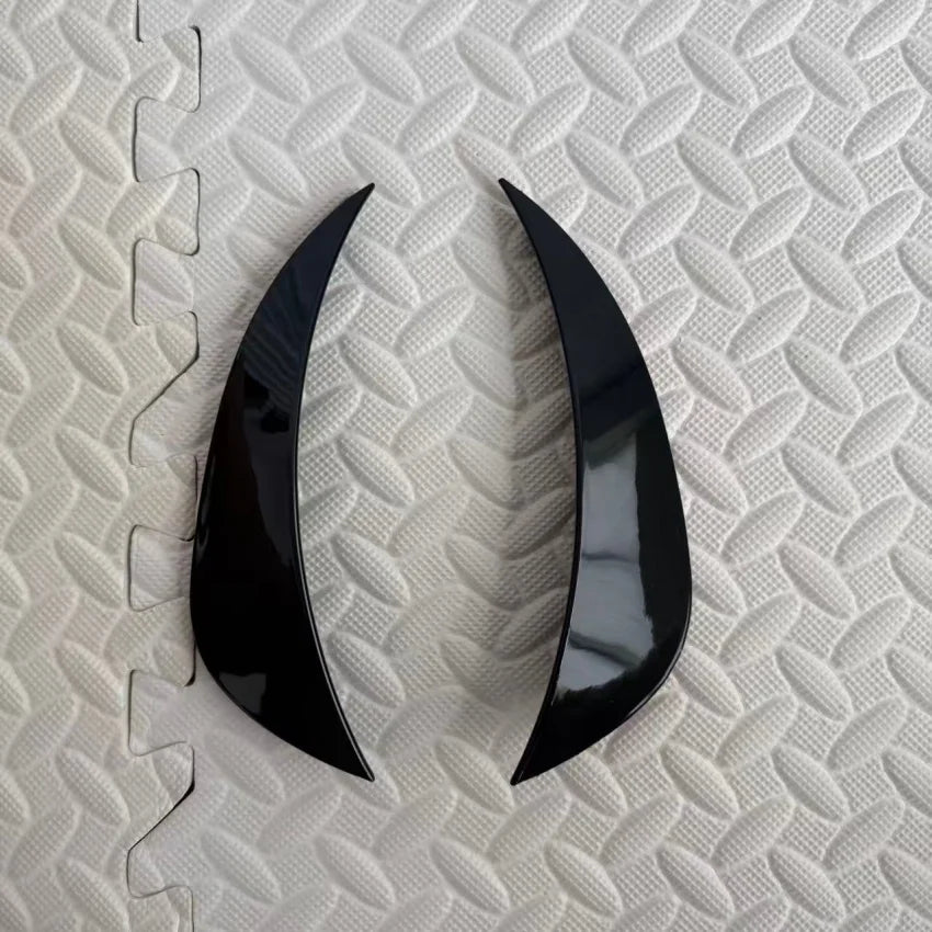 For Mercedes-Benz C-Class W205 C200 C260 C43 AMG 2015-2018 Car Front Bumper Front Bumper Fog Light Frame Side Spoiler Body Kit