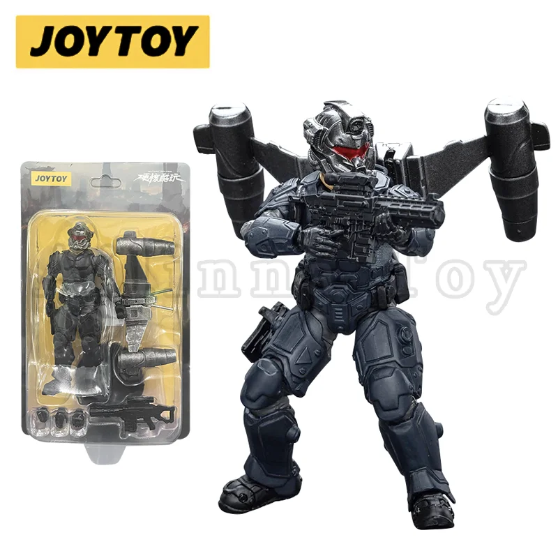 JOYTOY 1/18 3.75 Action Figures Military Armed Force Pilot Soldier Anime Model