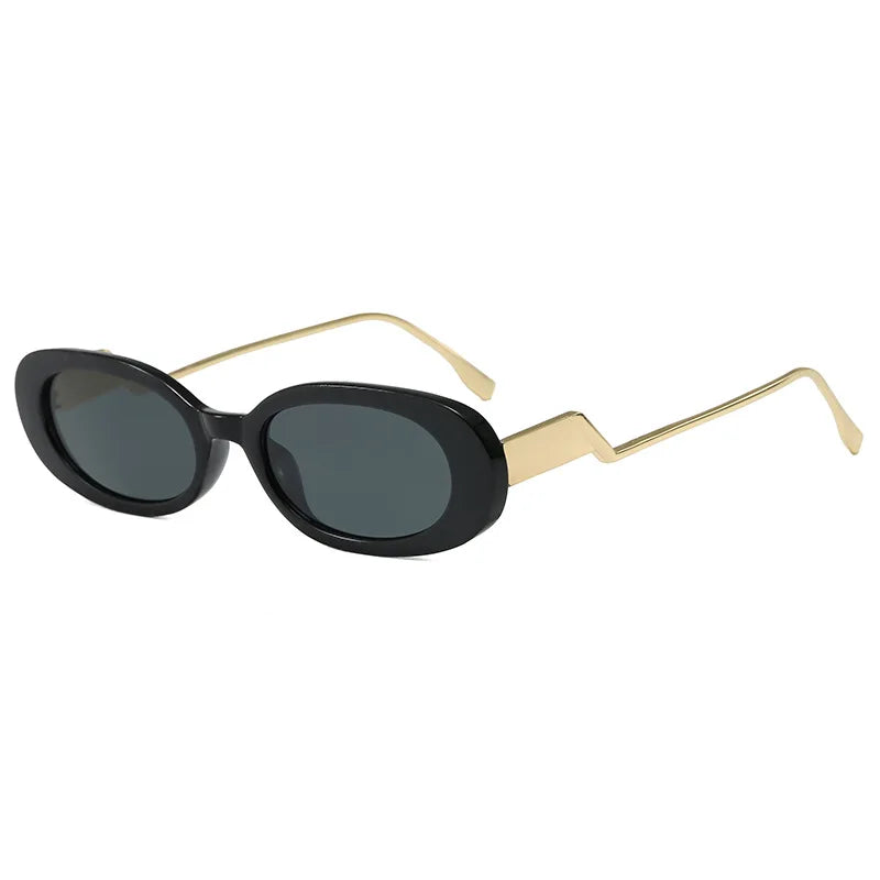 JNPCXI Cute Oval Sunglasses Women Fashion New Candy Color Sun Glasses Trendy Outdoor Casual Shades