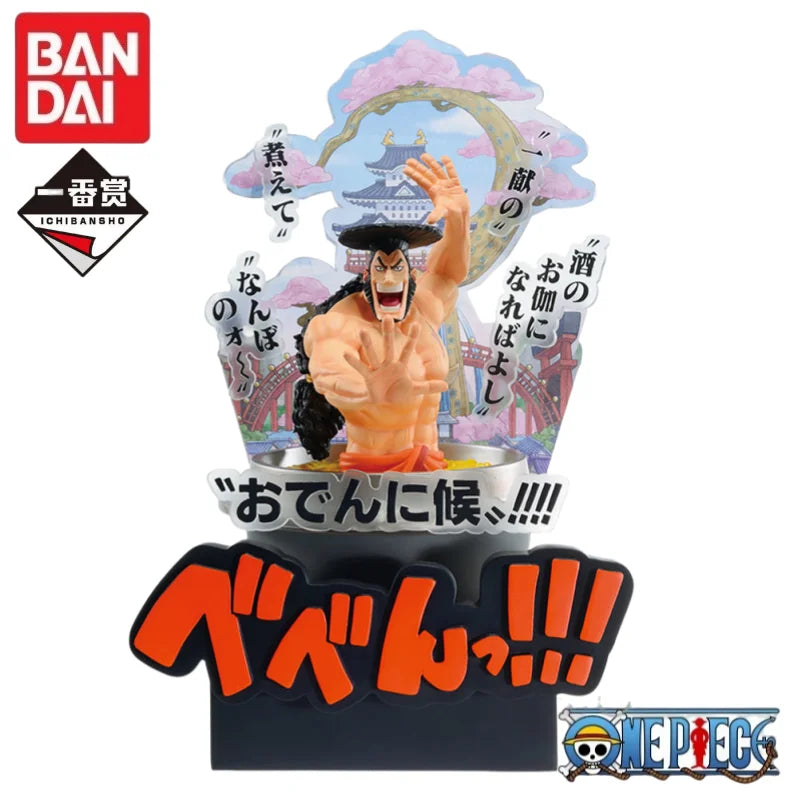 Special OfferIn Stock Original Bandai One Piece Ichiban Kuji Wano Country Kozuki On Luffy Law Kid Zoro Killer Kaidou Anime Figur