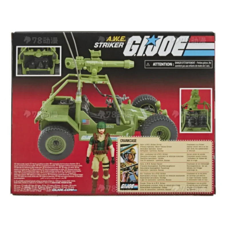 Original Hasbro G.I. Joe Classified Series A.W.E.STRIKER Anime Figures Toys Models Collection