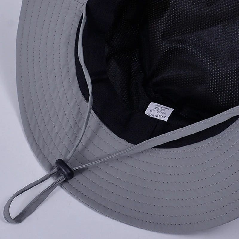 Xinbaoguan 100% Nylon 9255 Spring/Summer Big Eaves Sun Cap Men's Sun Cap Waterproof Quick Drying Fisherman's Hat