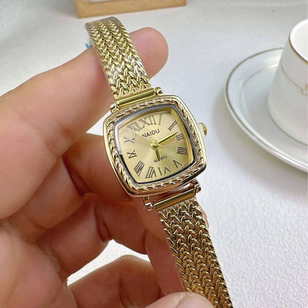 Famous Brand Women Watch Fashion Luxury Gift Ladies Gold Quartz Watch Stainless Steel Strap Wristwatches Relojes Para Mujer