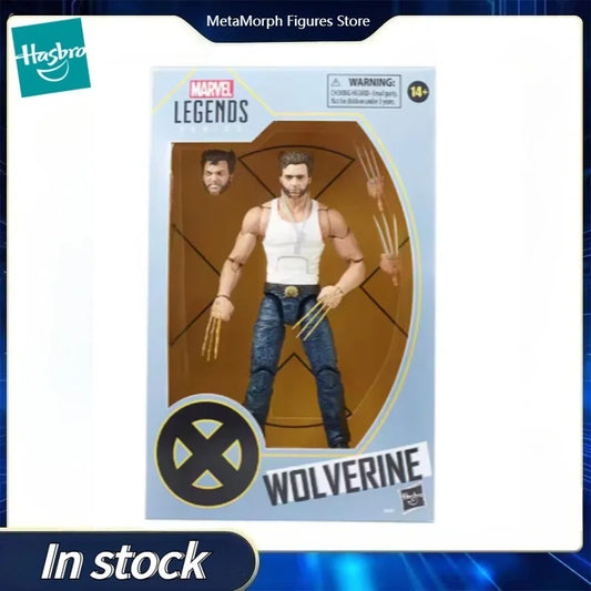 Original Hasbro Marvel Legends Series WOLVERINE Anime Figure Toy Collection Gift