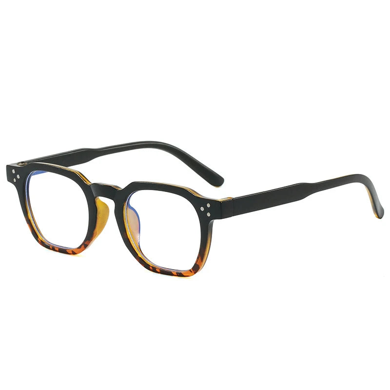 JNPCXI Fashion Square Sunglasses Women Men Vintage Trend Luxury Eyeglass Frame Male Female Glasses Frame UV400