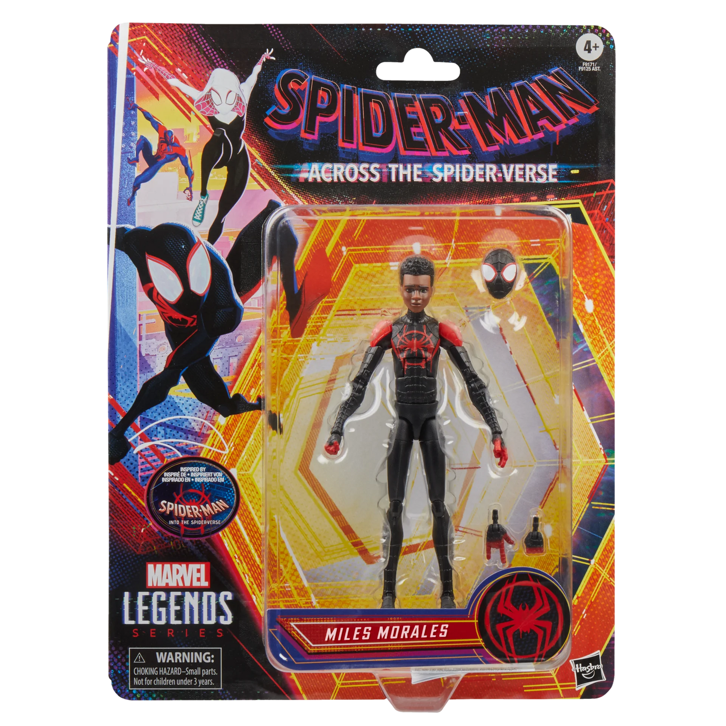 Marvel Legends Across The Spiderverse Wave 2 Peter Paker Gwen Spot Miles 2099 Spider Punk  Wave 6" Action Figure
