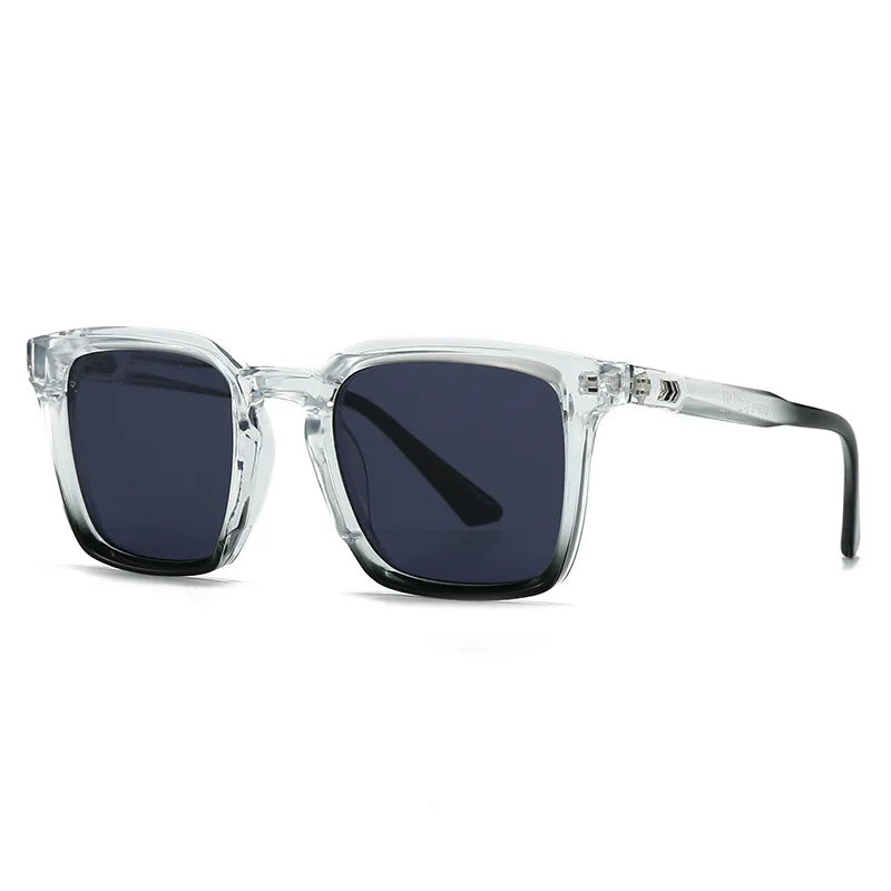 JNPCXI New Fashion Square Sunglasses Retro High Quality Men Trending Sun Glasses Women Black Gradient Shades UV400 Eyewear