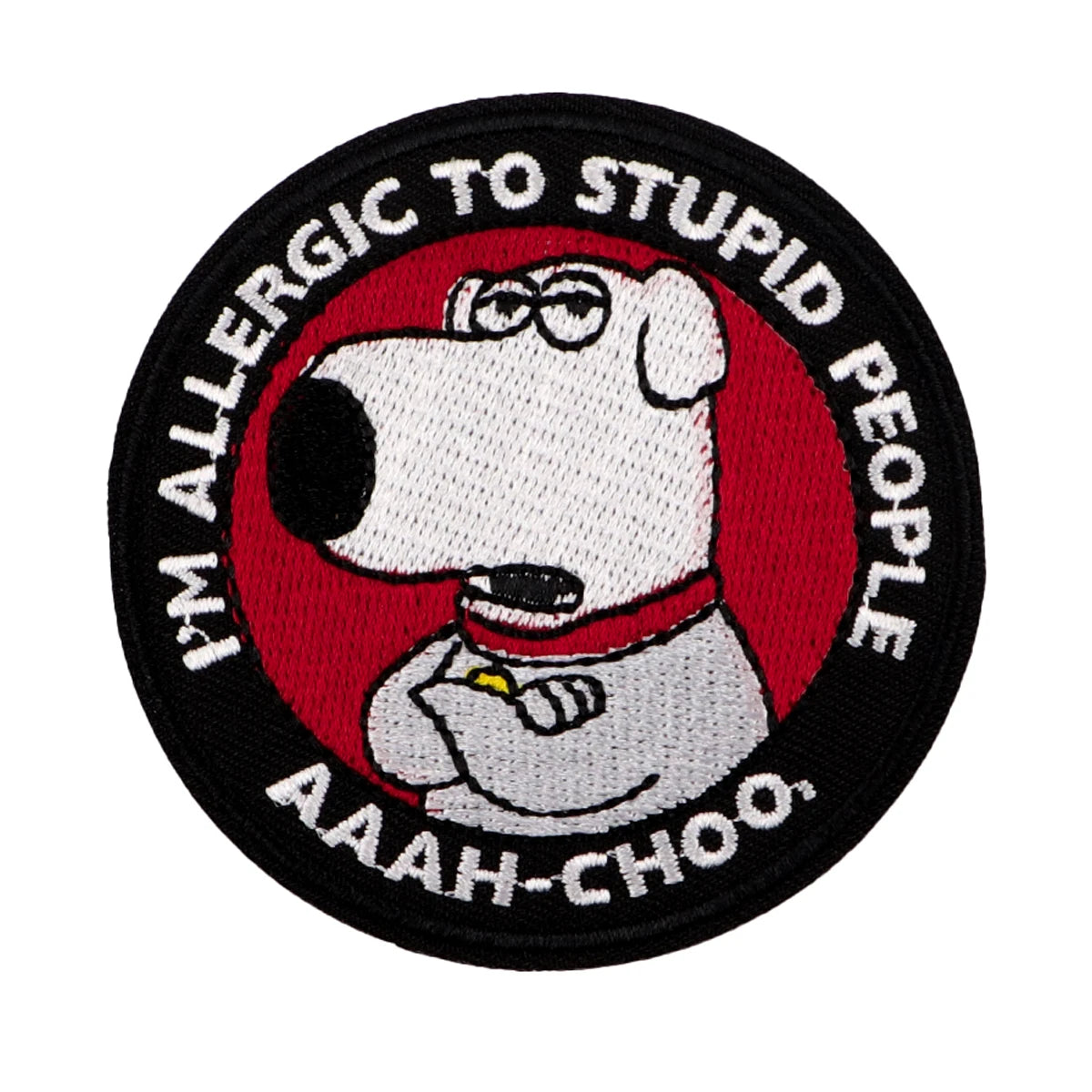Cartoon Dog Embroidery Patch Iron On Patches for Clothing Thermoadhesive Patches Cute Animal Patches On Clothes Badge DIY Sew