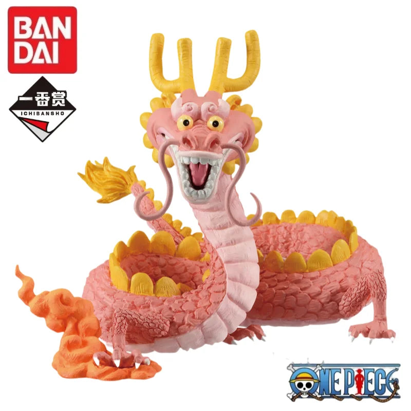 Special OfferIn Stock Original Bandai One Piece Ichiban Kuji Ex Flowers Abundantly Dragon Kozuki Bestial Yamato Anime Figures To