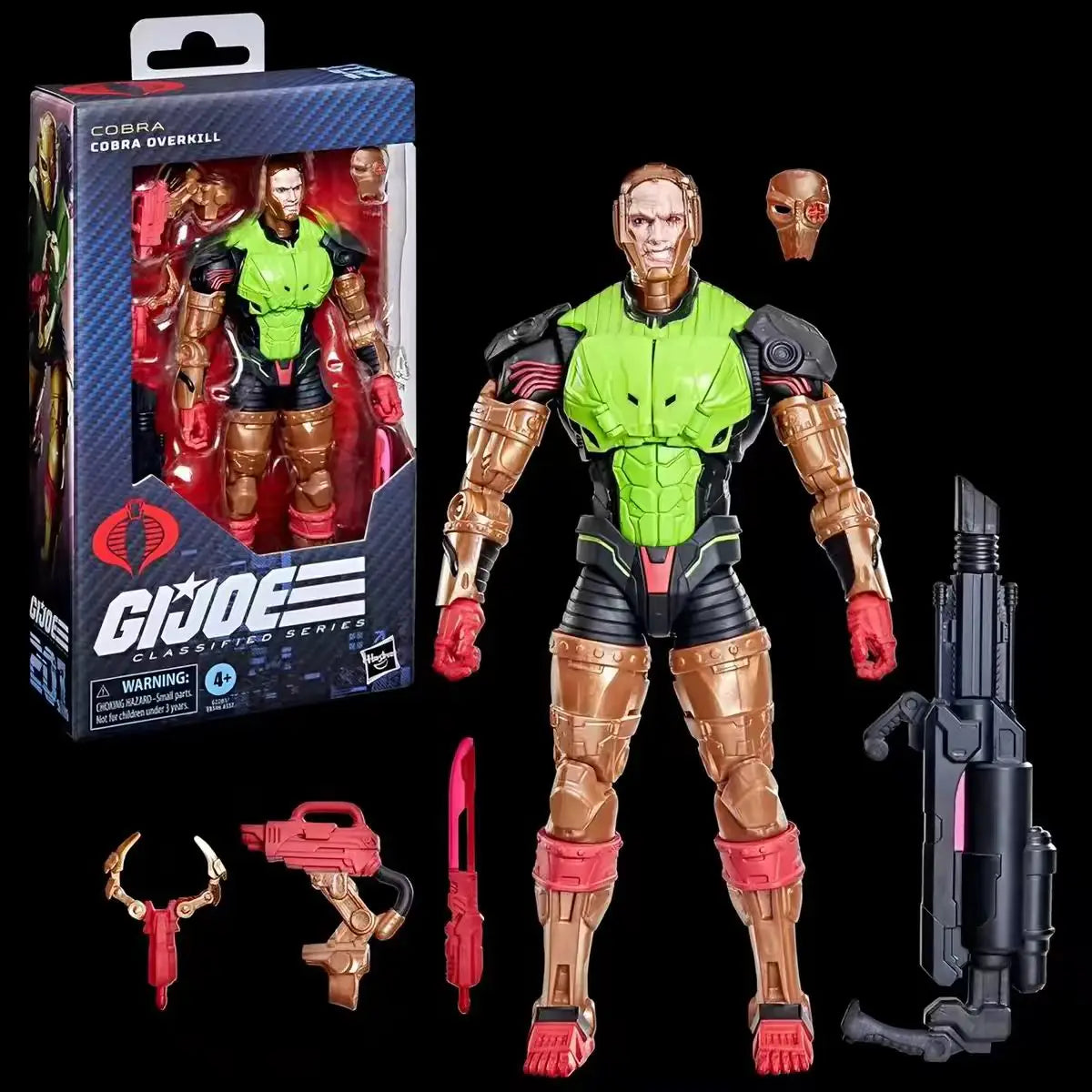 【Pre Sale】Original Hasbro G.I. Joe Alejandro Balam "Sundown" Luna Mendoza/Cobra Overkill/Ninja Force Zartan/Hydro-Viper/Airtight