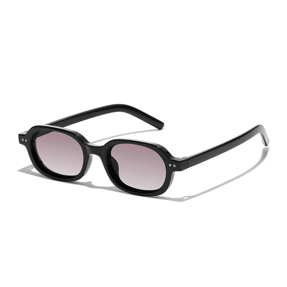 Retro Small Oval Sunglasses Women Men UV400 Fashion Shades Vintage Style Beach Travel Street Driving Outdoor Sun Glasses