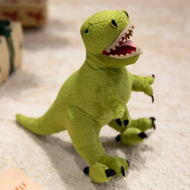 Simulation Dinosaur Plush Toy Stuffed Animal Triceratops/Tyrannosaurus Rex/Brontosaurus Sword Dragon Soft Doll Children's Gift