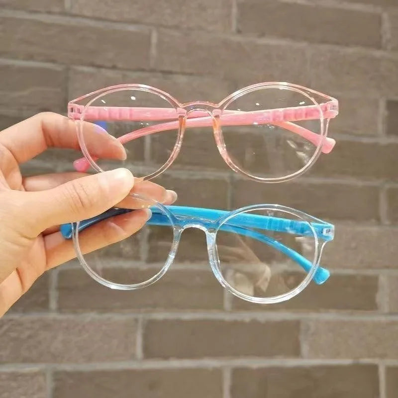 Anti-Blue Light Glasses for Kids & Adults UV Protection Anti-Radiation Replaceable Lenses for Gaming Reading