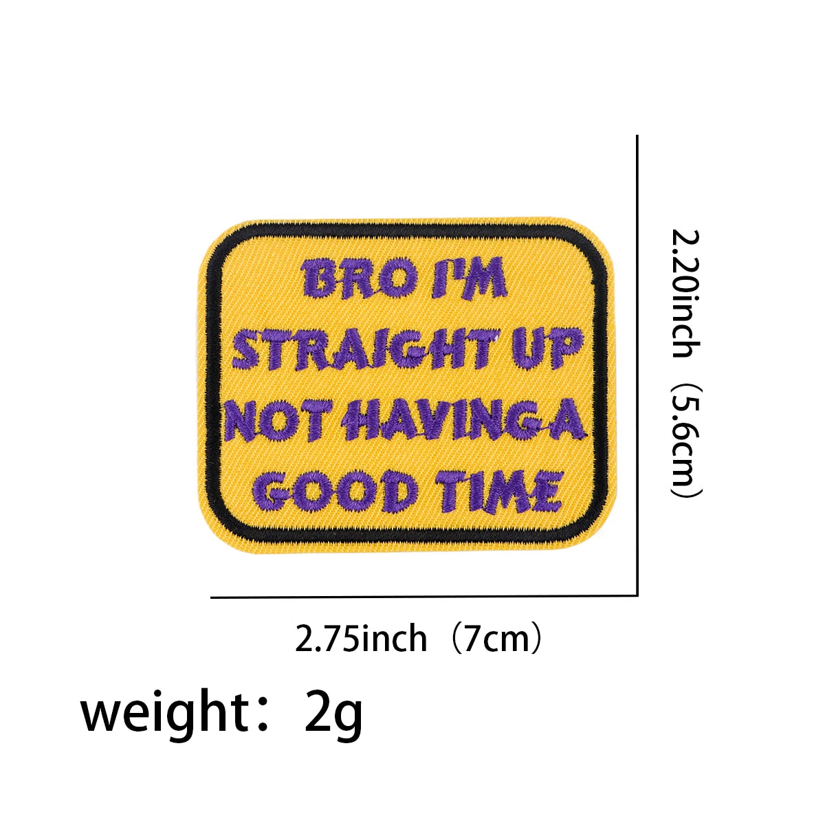 Letters Embroidery Patch Funny Quotes Iron On Patches For Clothing Thermoadhesive Patches On Clothes DIY Sew Badges