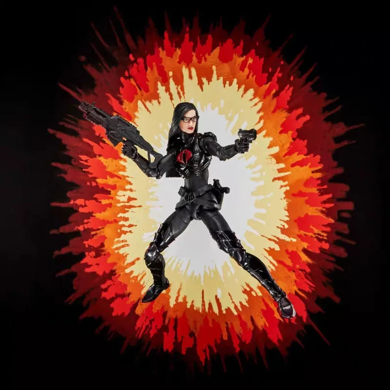 Original Hasbro G.I. Joe GI Joe Classfied Series Retro Carded Baroness/Lady Jaye Action Figure Collection Toys Ornaments