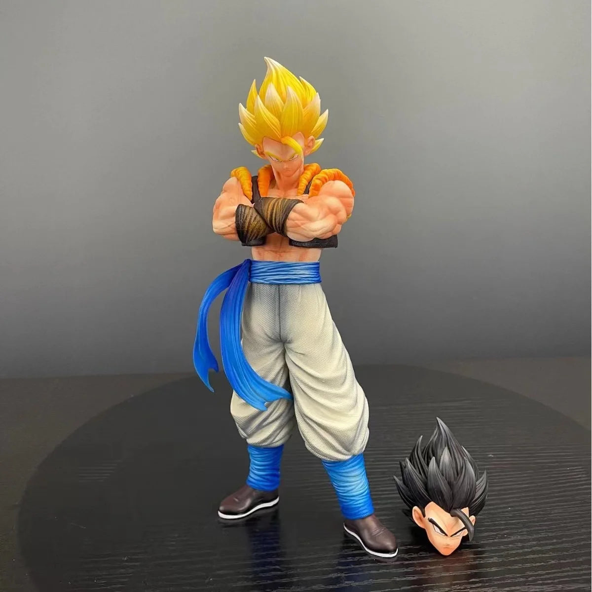 Anime Dragon Ball Vegetto Figure Super Saiyan Gogeta Action Figures Pvc Statue Desktop Ornament Collection Model Toys Gifts