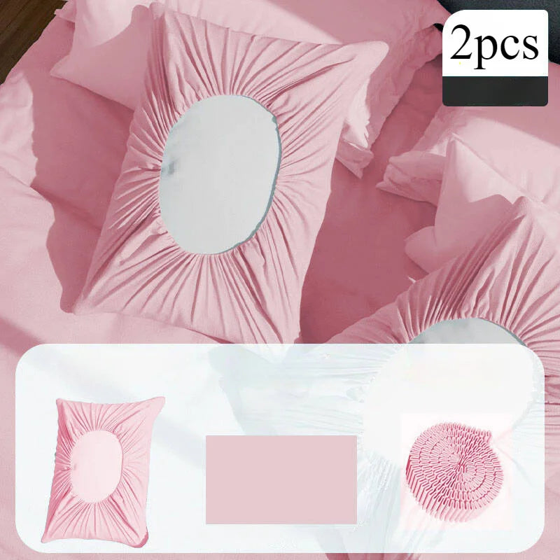 Disposable Pillowcase Set, Dirt-Proof & Breathable, Universal Fit for Hotel, Beauty Salon, Travel - No Pillow Core Included
