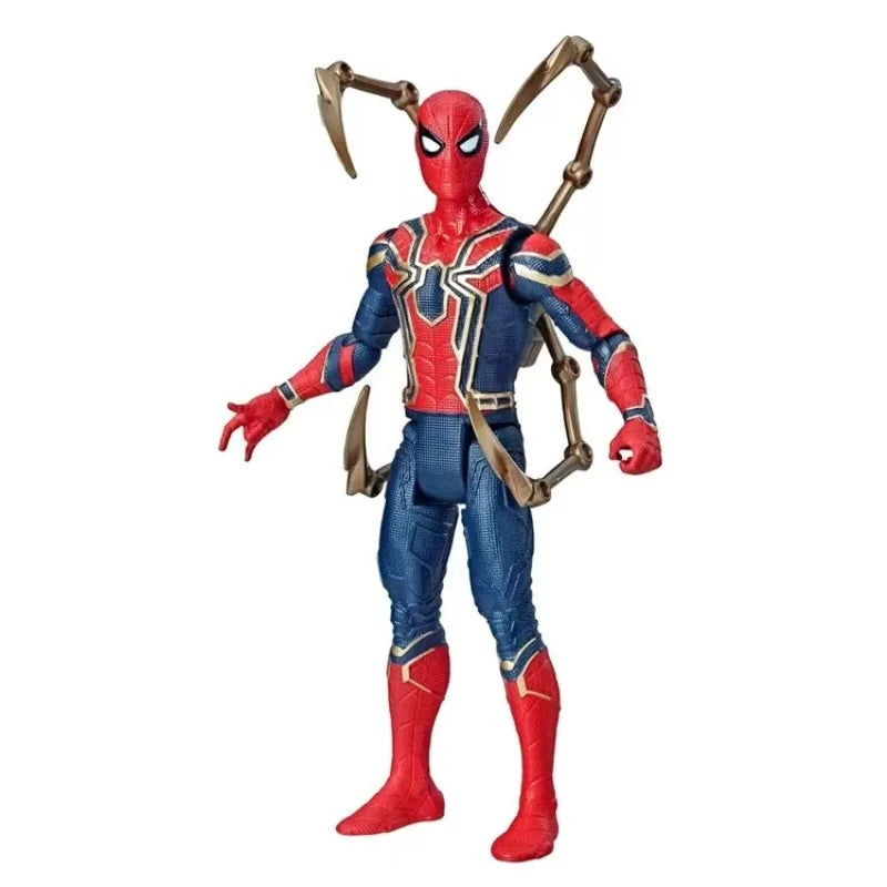 Original Hasbro MARVEL The Avengers Captain America IRON SPIDER Hulk CHITAURI ANT-MAN BLACK PANTHER Anime Figure Toy Collection