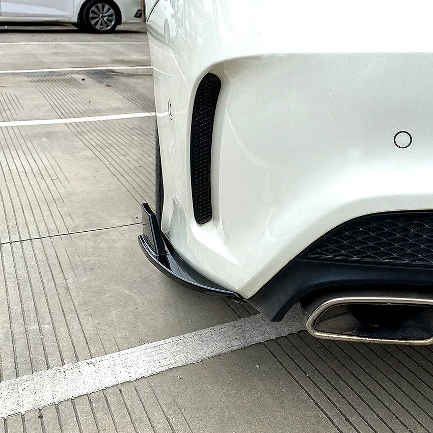 Rear Bumper Diffuser Splitter Canard Spoiler For Mercedes Benz CLA Class C117 W117 AMG CLA45 2013-2019 Car Accessories Tuning
