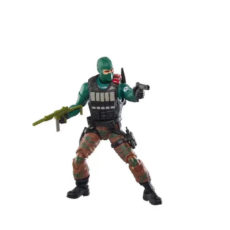 Original Hasbro G.I. Joe GI Joe Classfied Series Retro Cardback Cobra Beach Head Action Figure Collection Toys Model