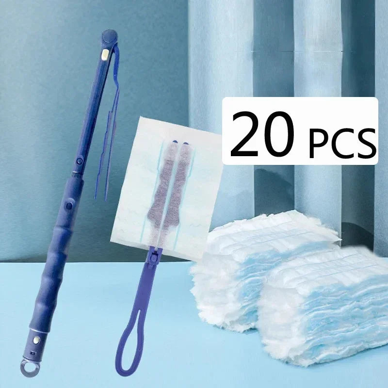 Disposable Dusters with Replace Heads Refills Bulk Duster Brush for Cleaning Home Office Blinds Car Surface Duster Cleaning Tool