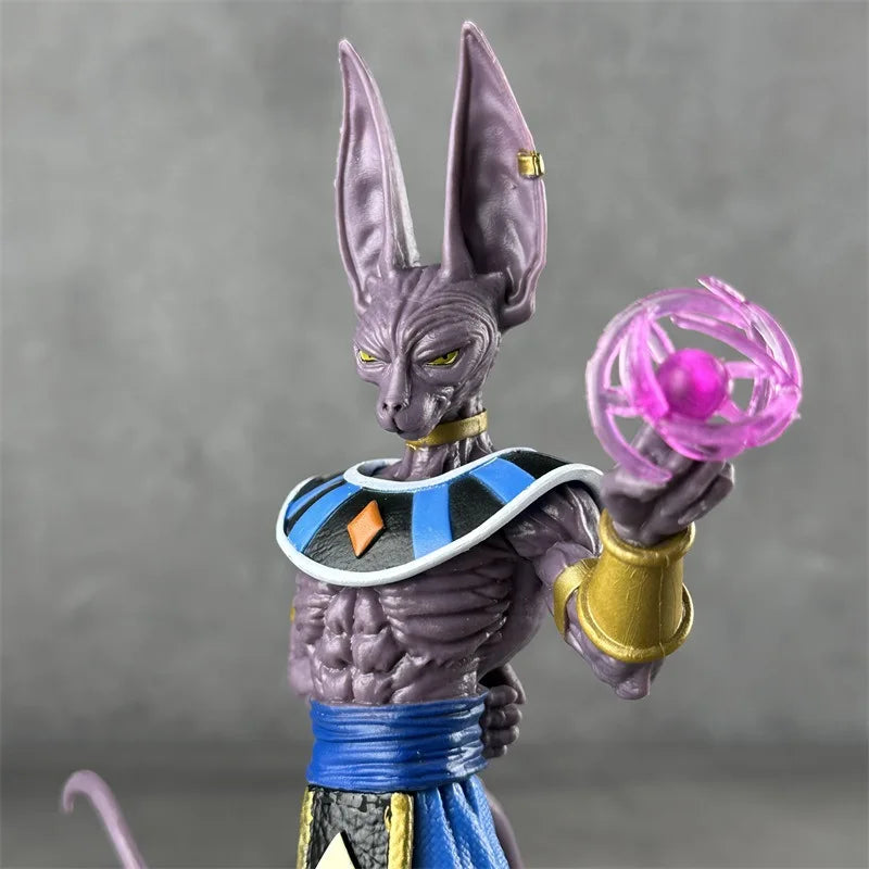 12" Dragon Ball Z Super God of Destruction Beerus Action Figures Collection