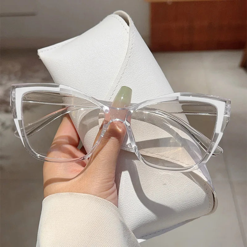 JNPCXI Square Women Glasses Frame Clear Anti-Blu-Ray Eyewear Fashion Red Men Optical Frame Wholesale Price