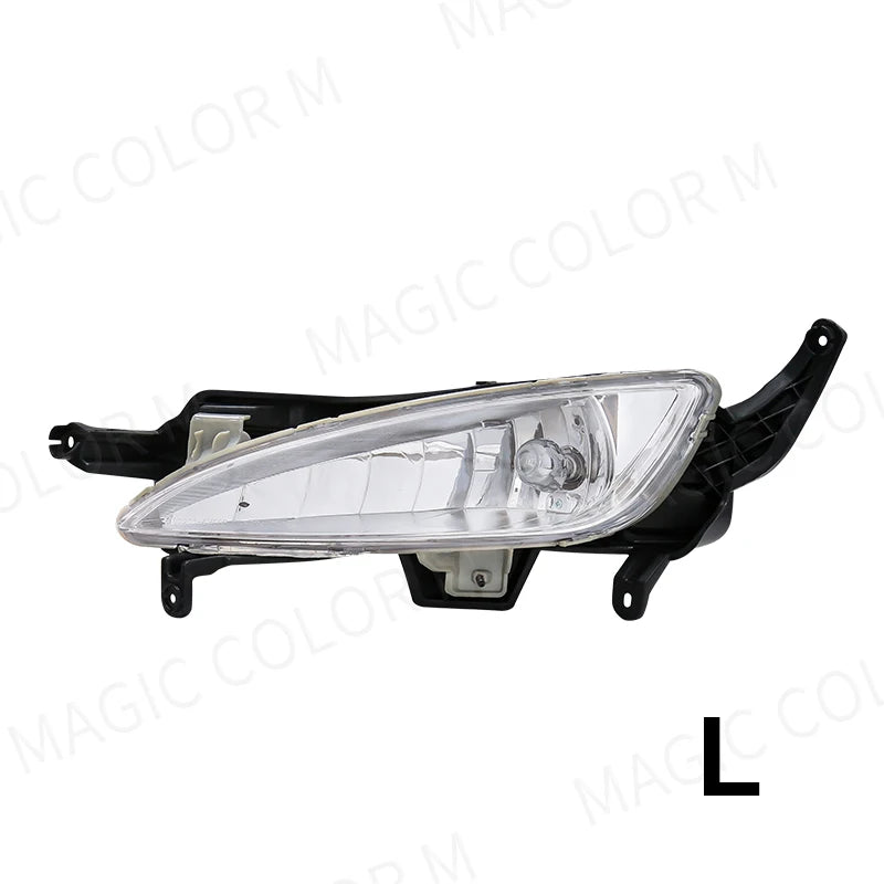 Fog Lamps DRL For KIA K5 Optima 2010 2011 2012 2013 Daytime Running Lights Auto Front Bumper Black Bezel Covers Car Accessories