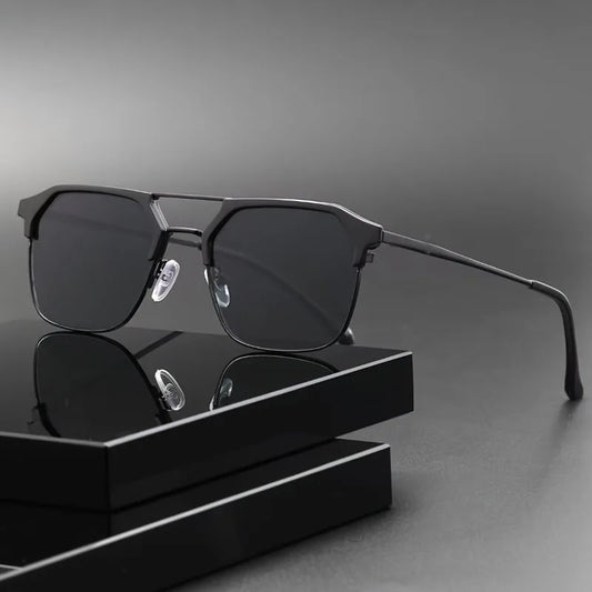 Men'S Stylish Geometric sunglasses Perfect for Street Style & Everyday Use