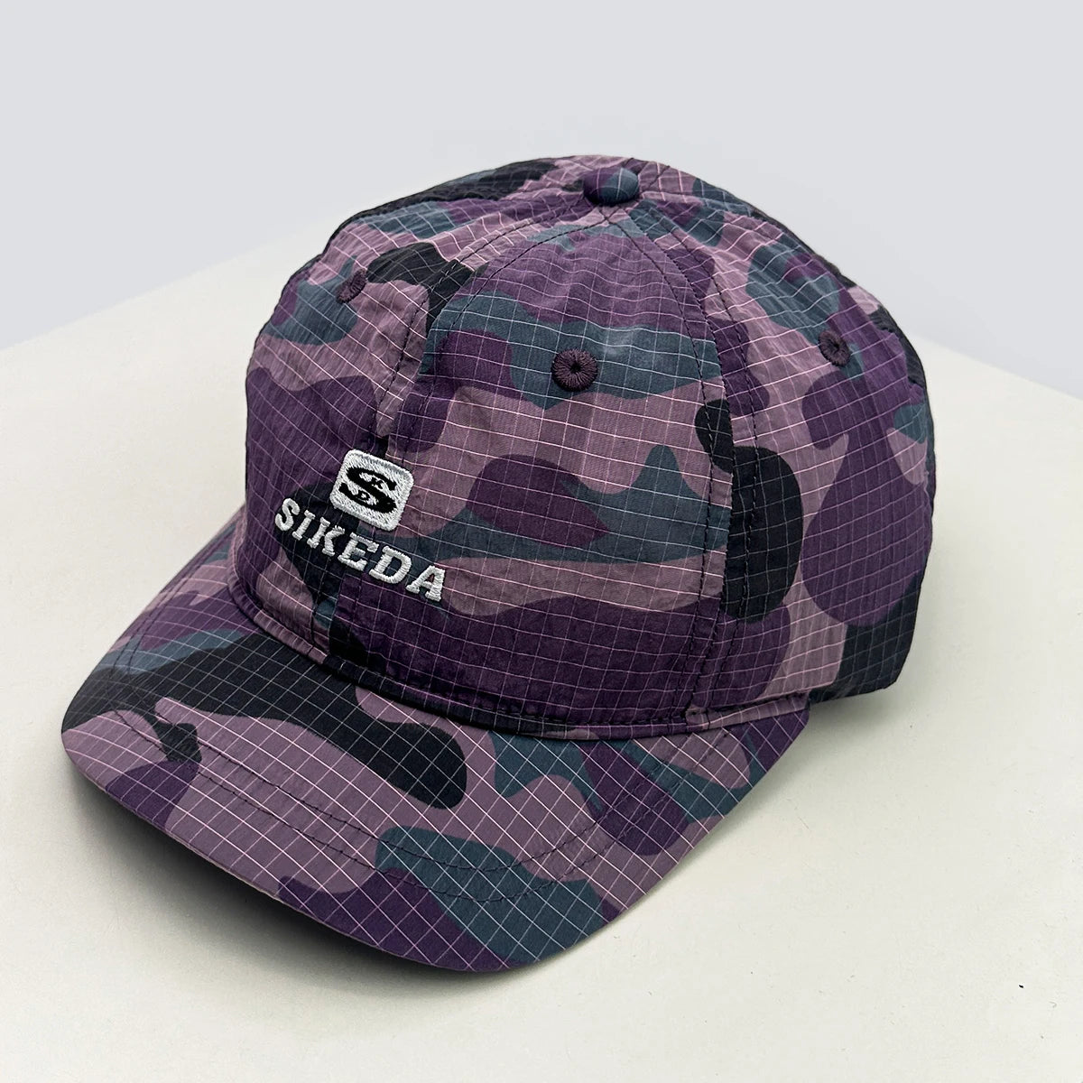 New Unisex Short Eave CAMO Letter Embroidery Baseball Hats Sunshade Quick Drying Breathable Personal Peaked Caps Versatile Solid
