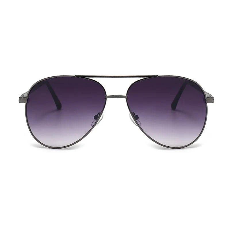 Sporty Metal Frame Fashion Glasses for Men & Women  Anti-Reflective Lenses Golden-Tone Finish Perfect for and Activitie