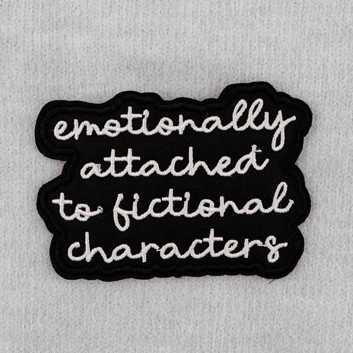 Funny Quotes Embroidered Patches For Clothing Thermoadhesive DIY Jackets Iron on Patches For Clothes Letters Sew Stickers