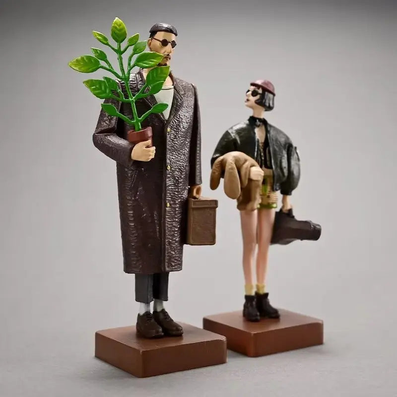 New Leon & Mathilda 1 Statue Killer Doll Movie The Professional Action Figures