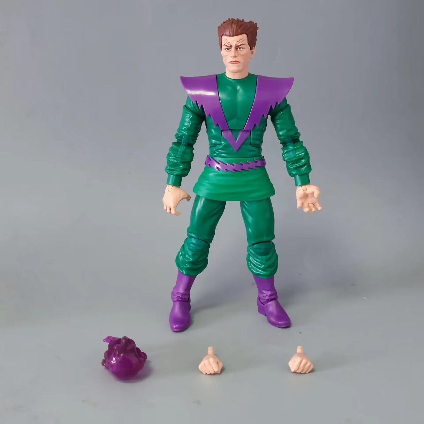 Marvel Legends Extremis Iron Man Orb Molecule Ultimate Captain America Baron Von Strucker Puff Adder BAF Wave 6" Action Figure