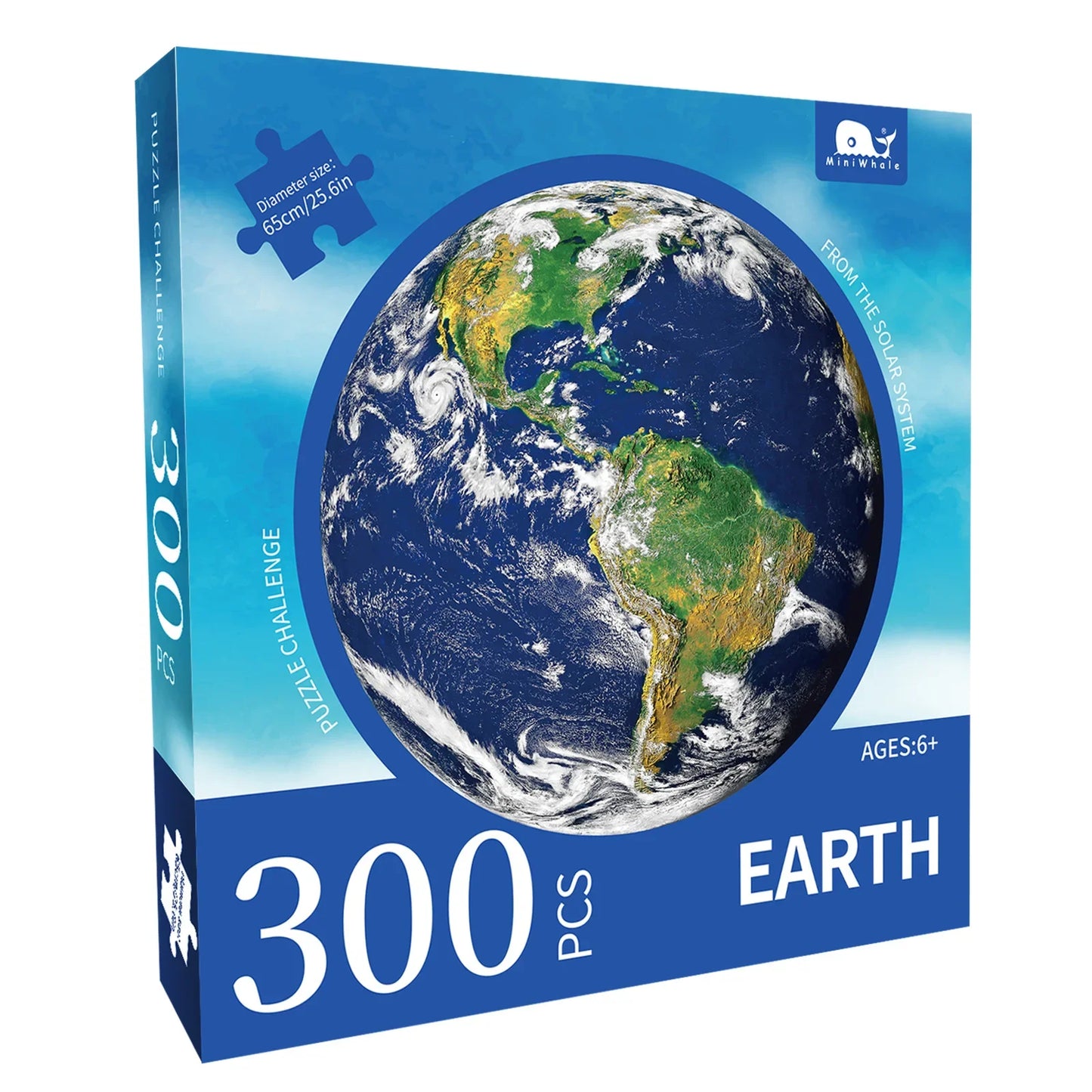 65*65cm Exquisite Paper Jigsaw puzzle Sun and Moon Puzzle 1000pcs 750pcs 600pcs 500pcs 400pcs 200pcs 100pcs Planet Series Puzzle
