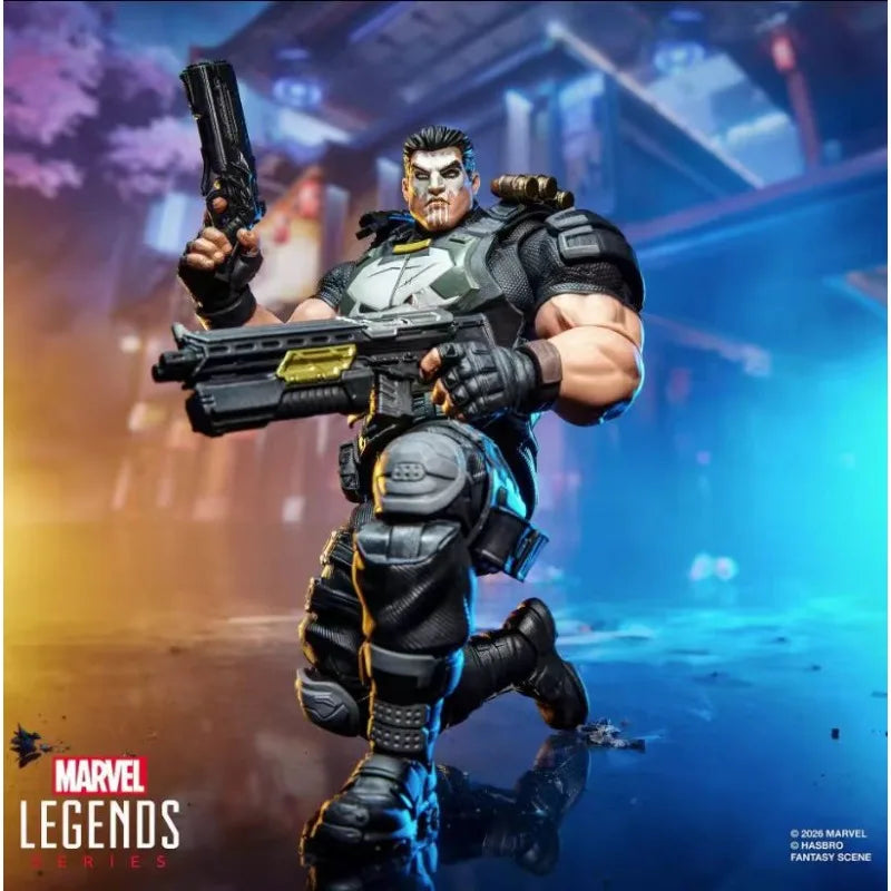 【Pre Sale】Original Hasbro Marvel Legends Series THE PUNISHER Anime Figure Toys Model Ornaments
