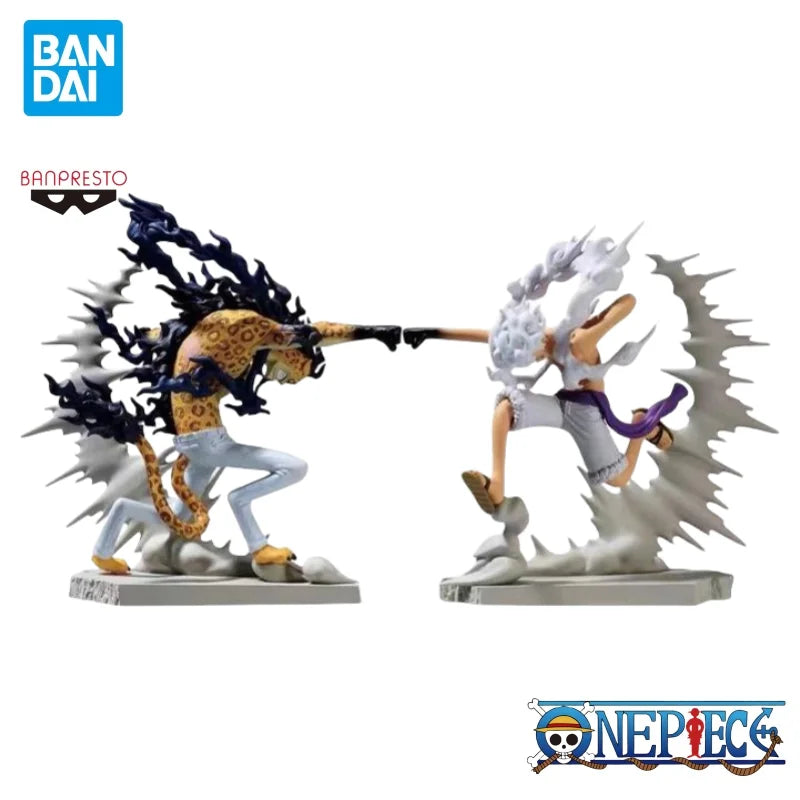 Special Offerin stock BANDAI BANPRESTO ONE PIECE Egghead Island Animation peripherals Mol Garage Kit Ornaments boys favorite gif