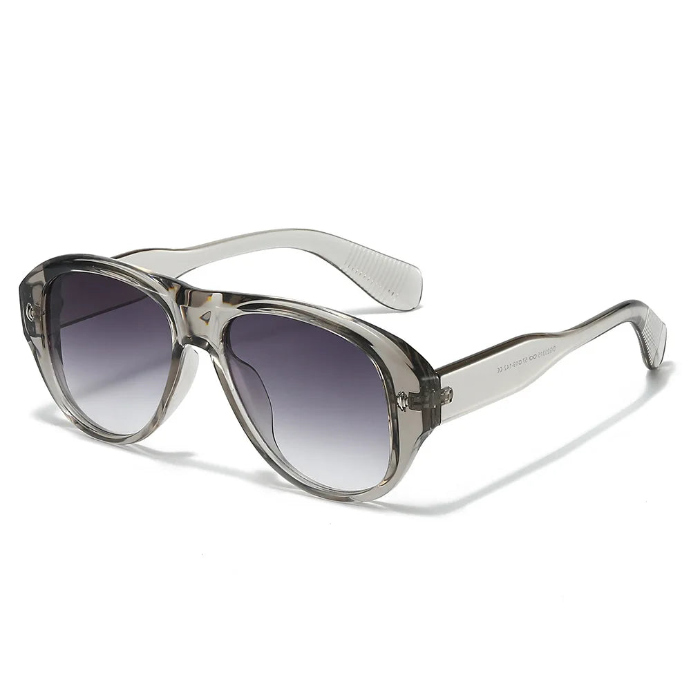 JNPCXI New Vintage Cat Eye Pilot Sunglasses for Women Men Black Retro Frame UV400 Sun Protection Fashion Shades Streetwear Style