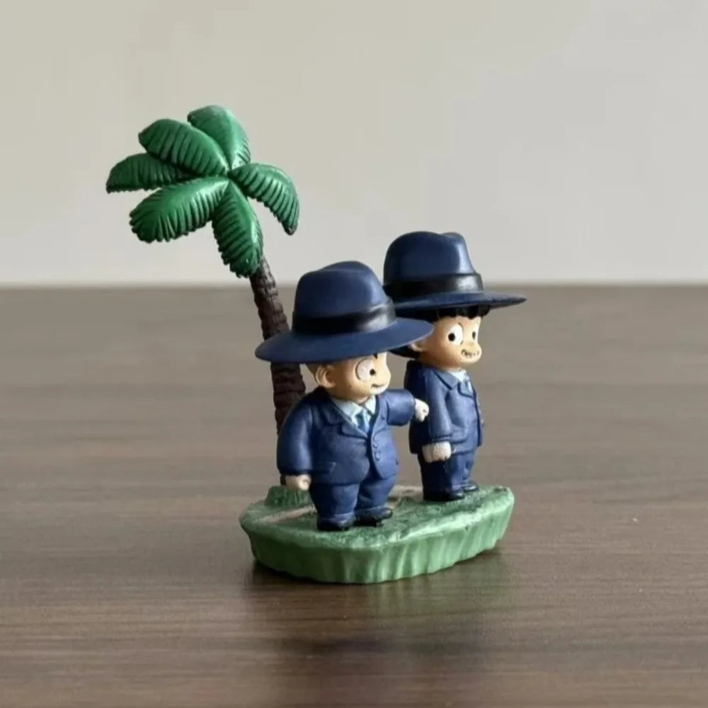 7cm/2.76in Anime Dragon Ball Figure Krillin and Goku Action Figures PVC Statue