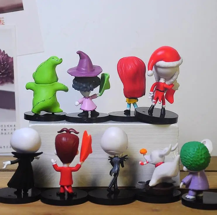 Nightmare Before Christmas Jack Skellington PVC Action Figure Collection Models