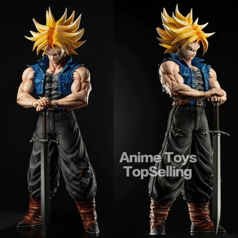 25cm/9.84in Anime Dragon Ball Z, Trunks Action Figures PVC Statue Collection