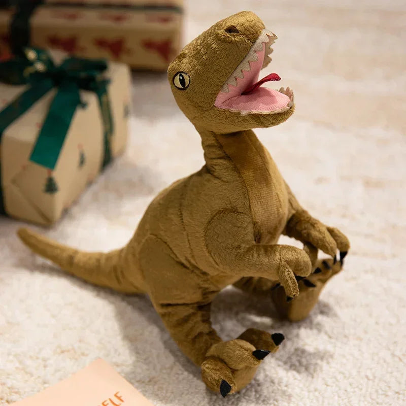 Simulation Dinosaur Plush Toy Stuffed Animal Triceratops/Tyrannosaurus Rex/Brontosaurus Sword Dragon Soft Doll Children's Gift