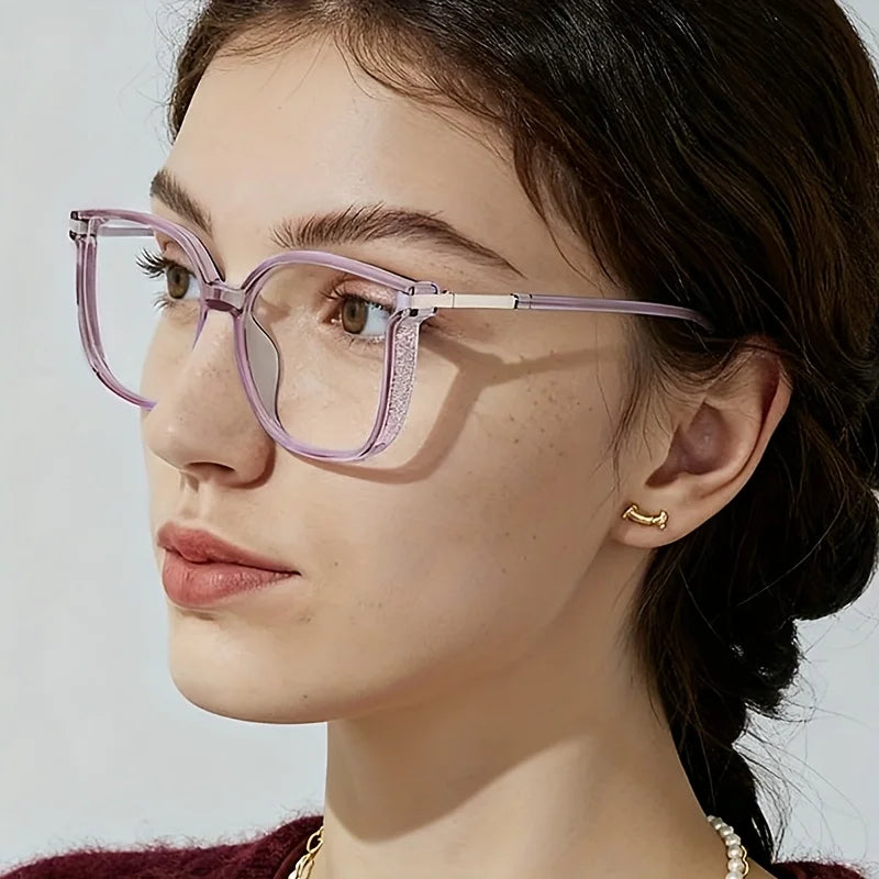 Fashionable Reading Glasses with Starry Sky and Colorful Frames Suitable for Both Men and Women Ideal for The Elderly To Read