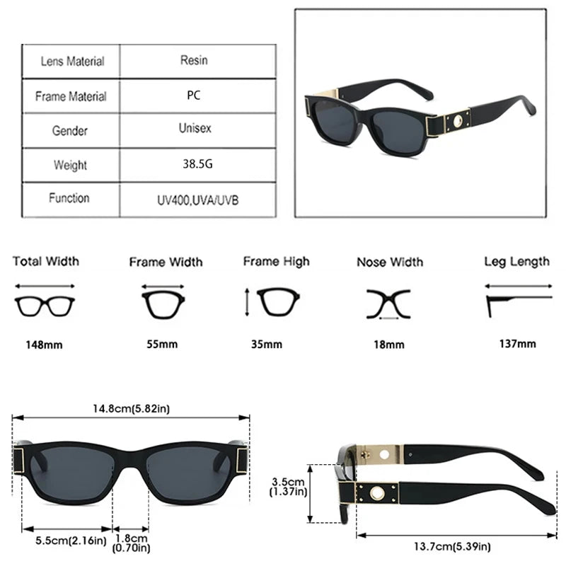 JNPCXI New Square Men Sunglasses Fashion Leopard Tea Shades UV400 Women Trending Outdoor Sun Glasses