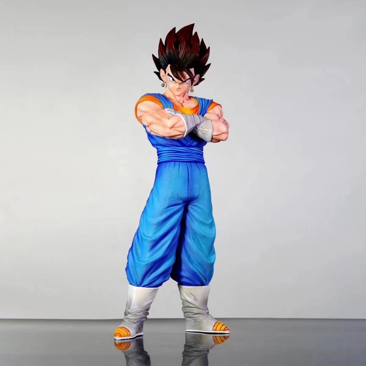 Anime Dragon Ball Vegetto Figure Super Saiyan Vegetto Blue Action Figures 30cm Pvc Statue Collection Model Toys Gifts