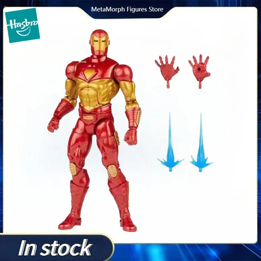 Original Hasbro Marvel Legends Series MODULAR IRON MAN Anime Figure Toy Model Collection