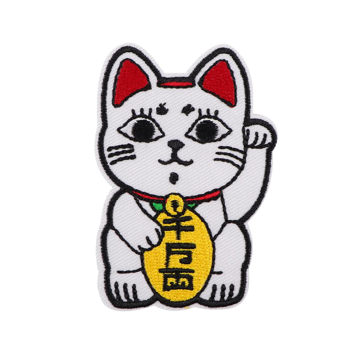 Anime Monster Iron On Patch Clothes Patch For Clothing Funny Cat Embroidered Patch Garment Apparel Accessories Sewing Stickers