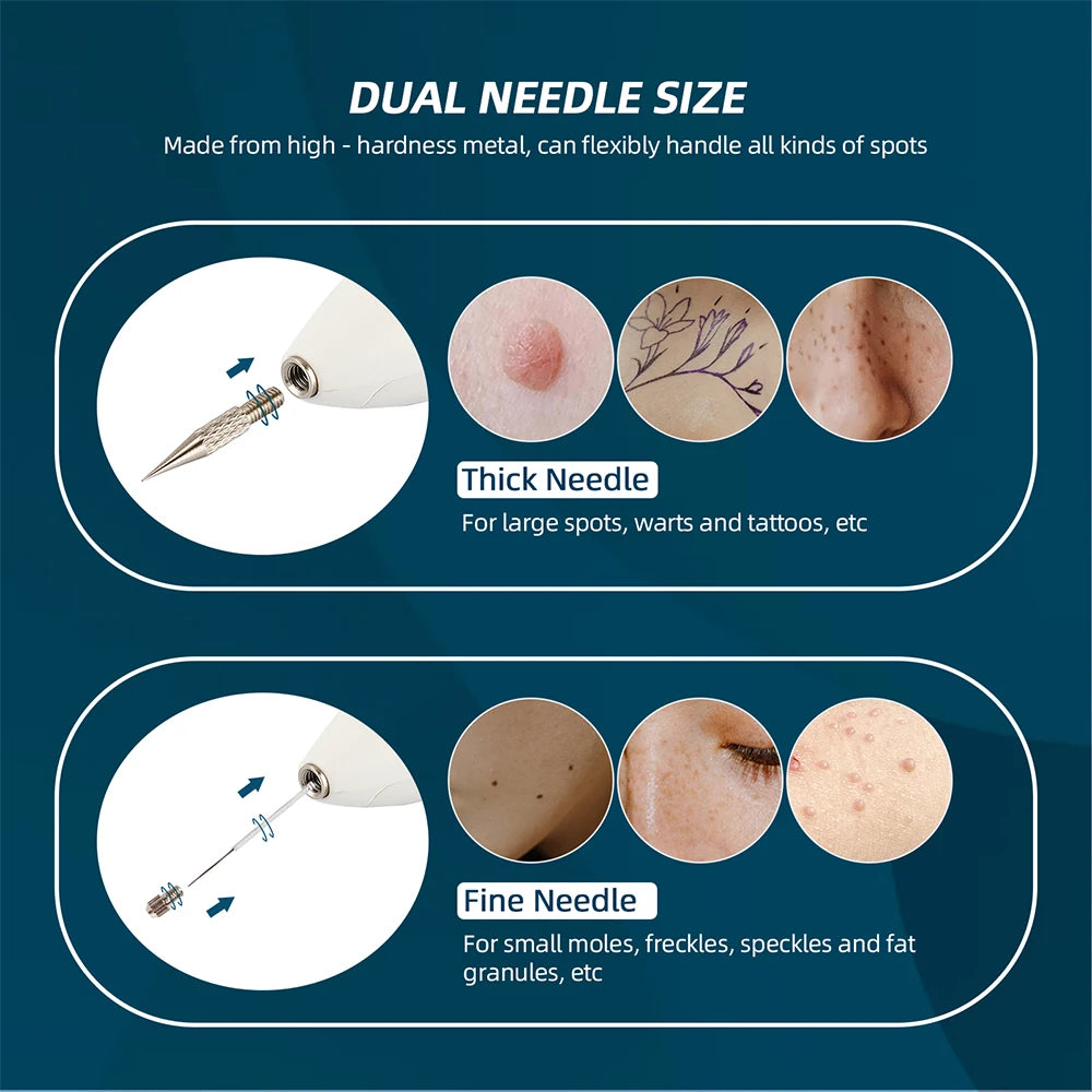 USB Mini Laser Pen Skin Mole Freckle Removal Face Dark Spot Tattoo Remover Warts Fleshy Nevus Cleaner Plasma Pen Skin Care