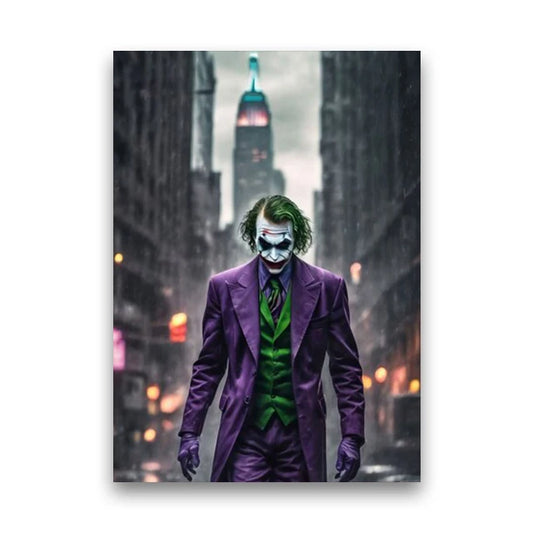 MINISO Movie JOKER Scene Canvas Wall Art Painting Home for Modern Room Decor 10